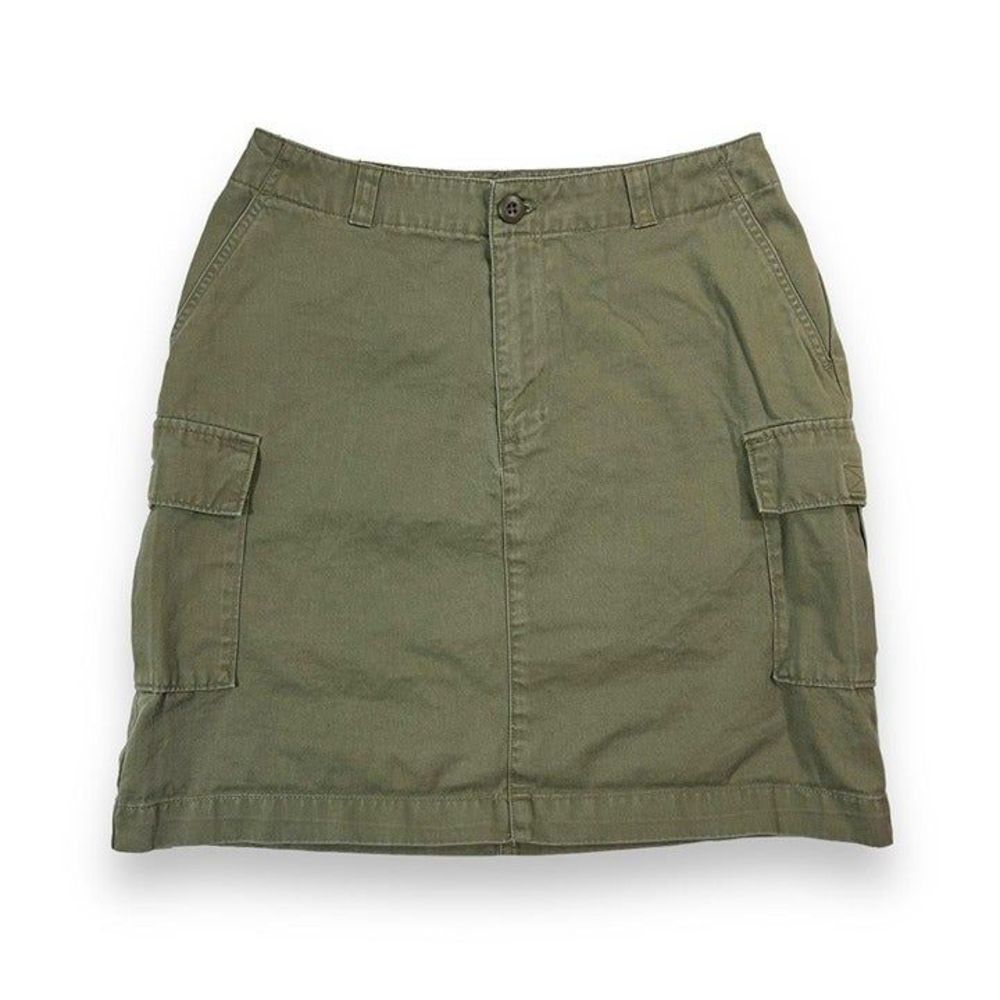 Vintage‎ 90s Gap Cargo Mini Skirt Womens 6 Green